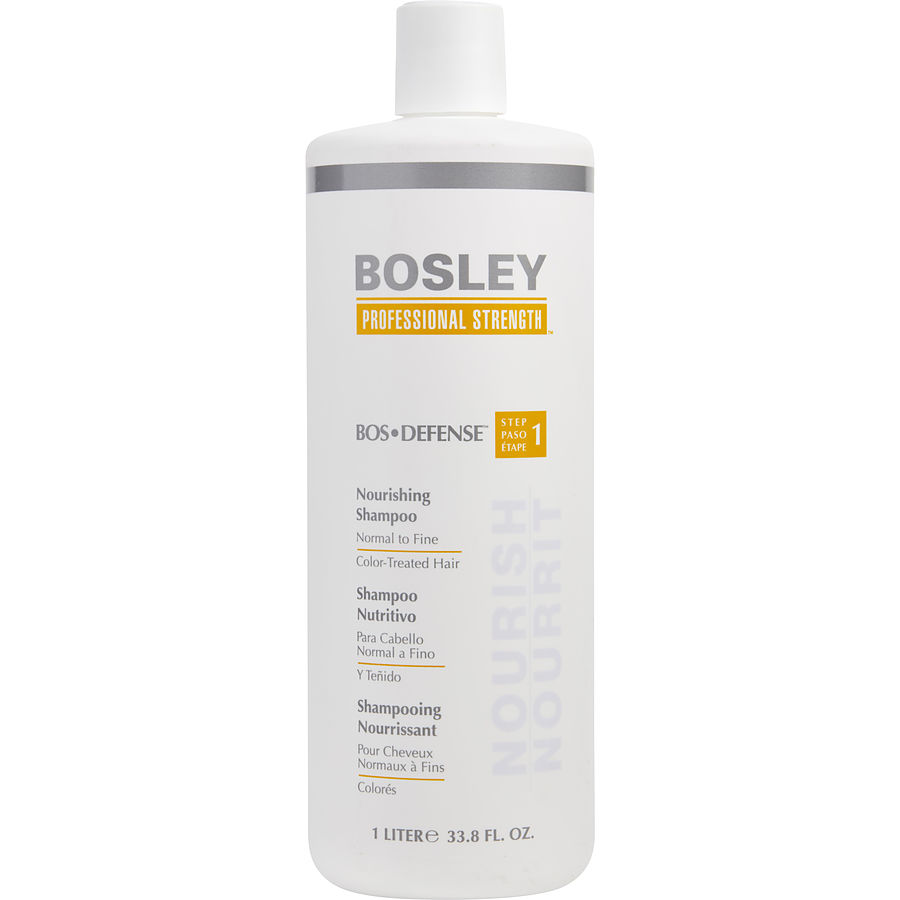 Bosley - Bos Defense Nourishing Shampoo Normal To Fine Color Treated Hair 33.8 oz