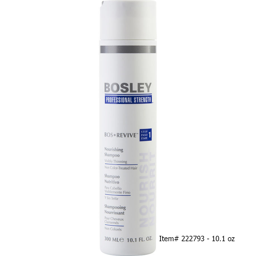 Bosley - Bos Revive Nourishing Shampoo Visibly Thinning Non Color Treated Hair 10.1 oz