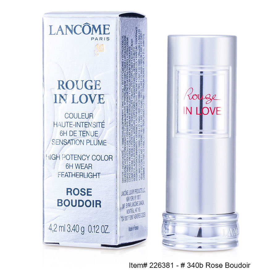 Lancome - Rouge In Love Lipstick  340b Rose Boudoir 4.2ml/0.12oz