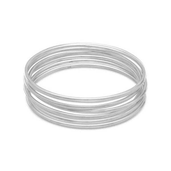 7 8 in. Round Bangles