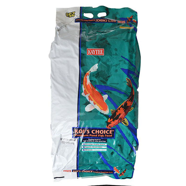 Kaytee Koi's Choice Premium Koi Fish Food - 25 lbs