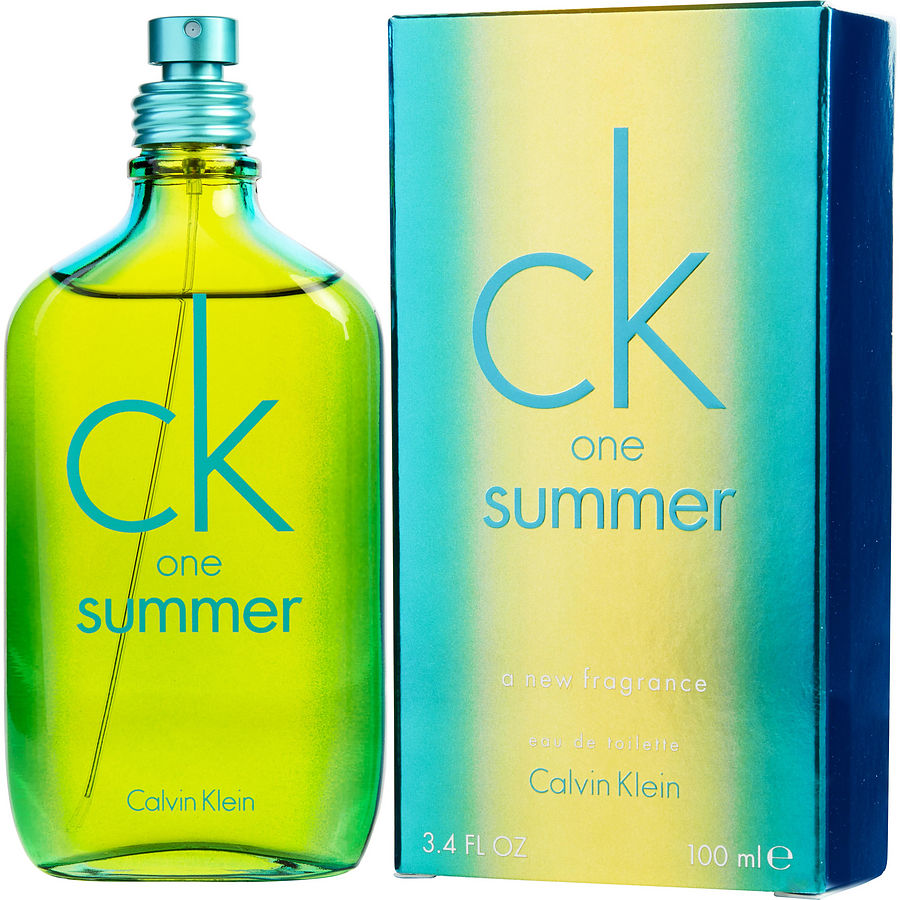 Ck One Summer  Eau De Toilette Spray Limited Edition 2014 3.4 oz