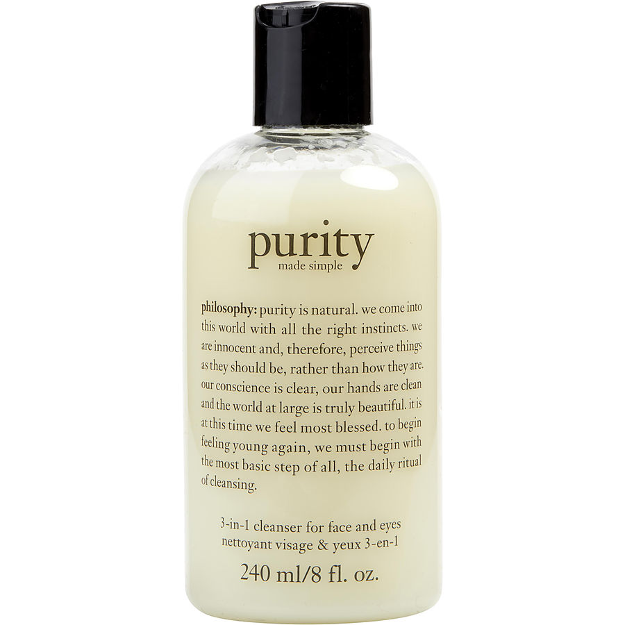Philosophy - Purity Made Simple  3 In 1 Cleanser For Face And Eyes 240ml/8oz