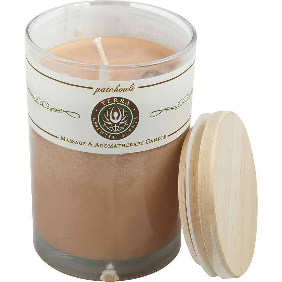 Patchouli - Massage And Aromatherapy Soy Candle 12 oz Tumbler