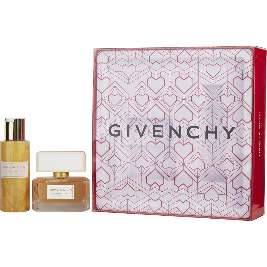 Givenchy Dahlia Divin - Eau De Parfum Spray 1.7 oz And Skin Dew Body Gel 3.3 oz