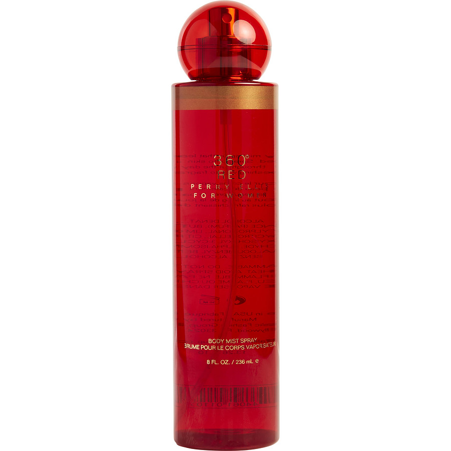 Perry Ellis 360 Red - Body Mist 8 oz
