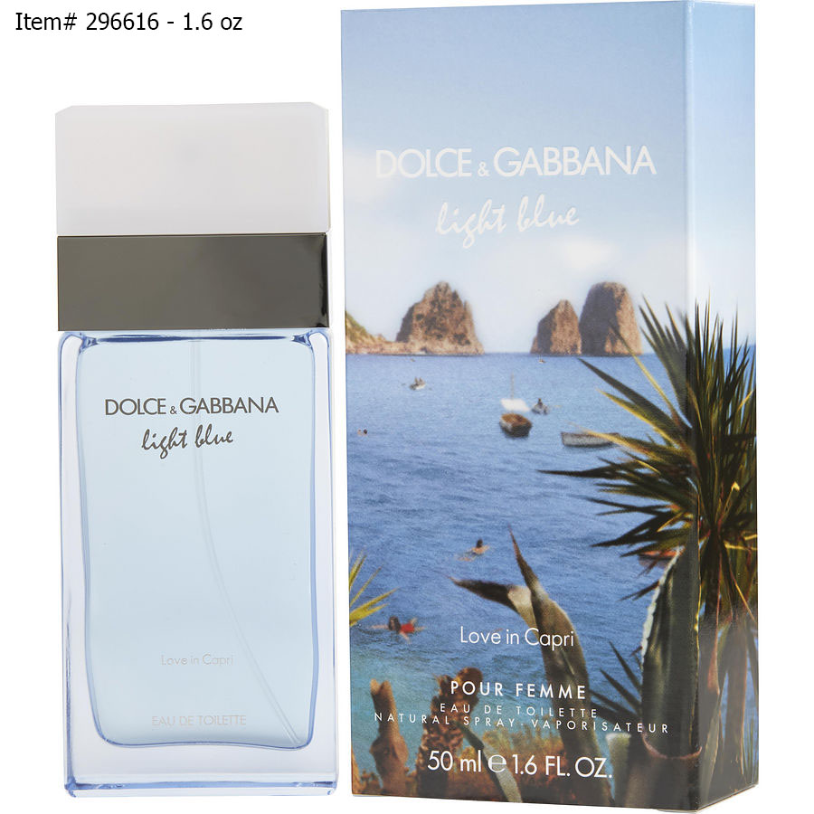 D And G Light Blue Love In Capri - Eau De Toilette Spray 1.6 oz