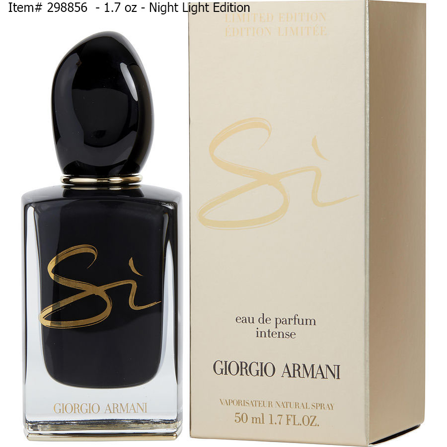Armani Si Intense - Eau De Parfum Spray Night Light Edition 1.7 oz