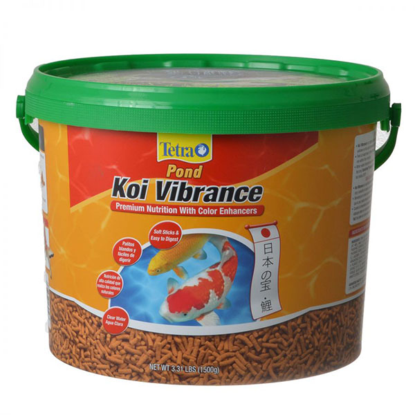 Tetra Pond Koi Vibrance Fish Food - Color Enhancing - 3.08 lbs