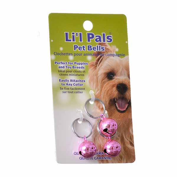 Lil Pals Pet Bells - Pink - 3 Pack - 4 Pieces