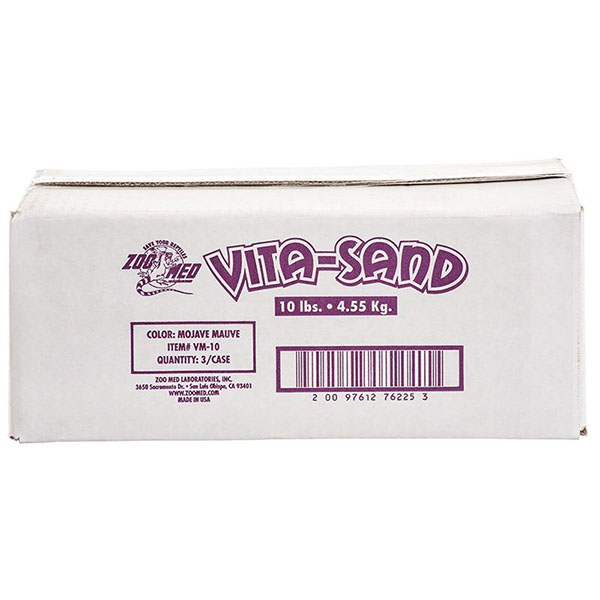 Zoo Med All Natural Vita-Sand - Mojave Mauve - 3 x 10 lb Bags - 30 lbs Total