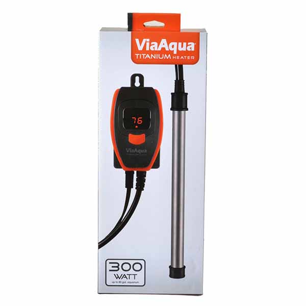 Via Aqua Titanium Heater - 300 Watt - 80 Gallons