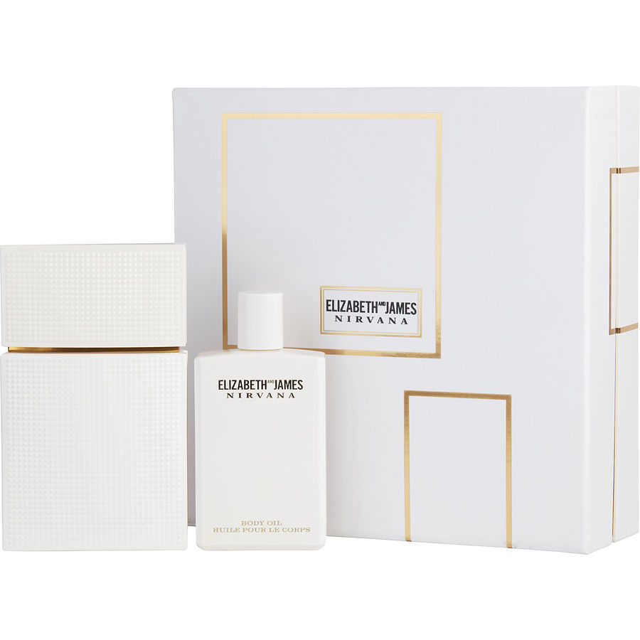 Nirvana White - Eau De Parfum Spray 3.4 oz And Body Oil 3.4 oz