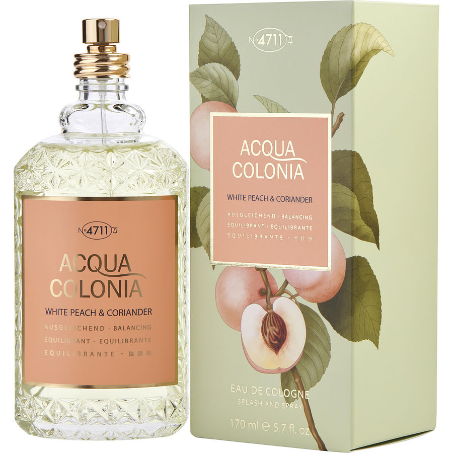 4711 Acqua Colonia - White Peach And Coriander Eau De Cologne Spray 5.7 oz