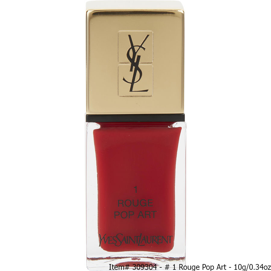 Yves Saint Laurent - La Laque Couture Nail Lacquer  1 Rouge Pop Art 10g 0.34oz