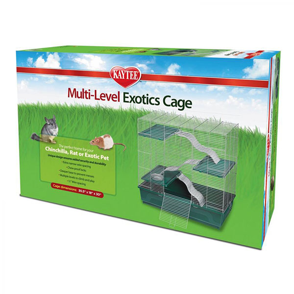 Kaytee Multi-Level Exotics Cage - 30 in. L x 18 in. W x 30 in. H