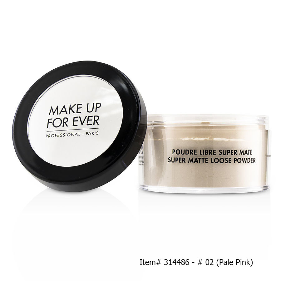Make Up For Ever - Super Matte Loose Powder  02 Pale Pink 28g/0.98oz