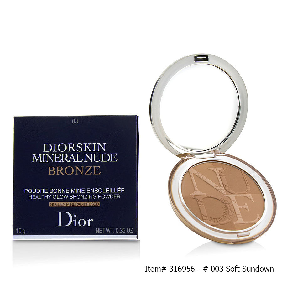 Christian Dior - Diorskin Mineral Nude Bronze Healthy Glow Bronzing Powder  003 Soft Sundown 10g/0.35oz