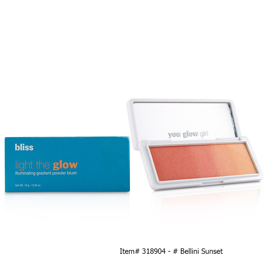 Bliss - Light The Glow Illuminating Gradient Powder Blush Bellini Sunset 10g/0.35oz