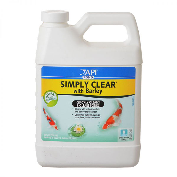 Pond Care Simply-Clear Pond Clarifier - 32 oz - Treats 8,000 Gallons