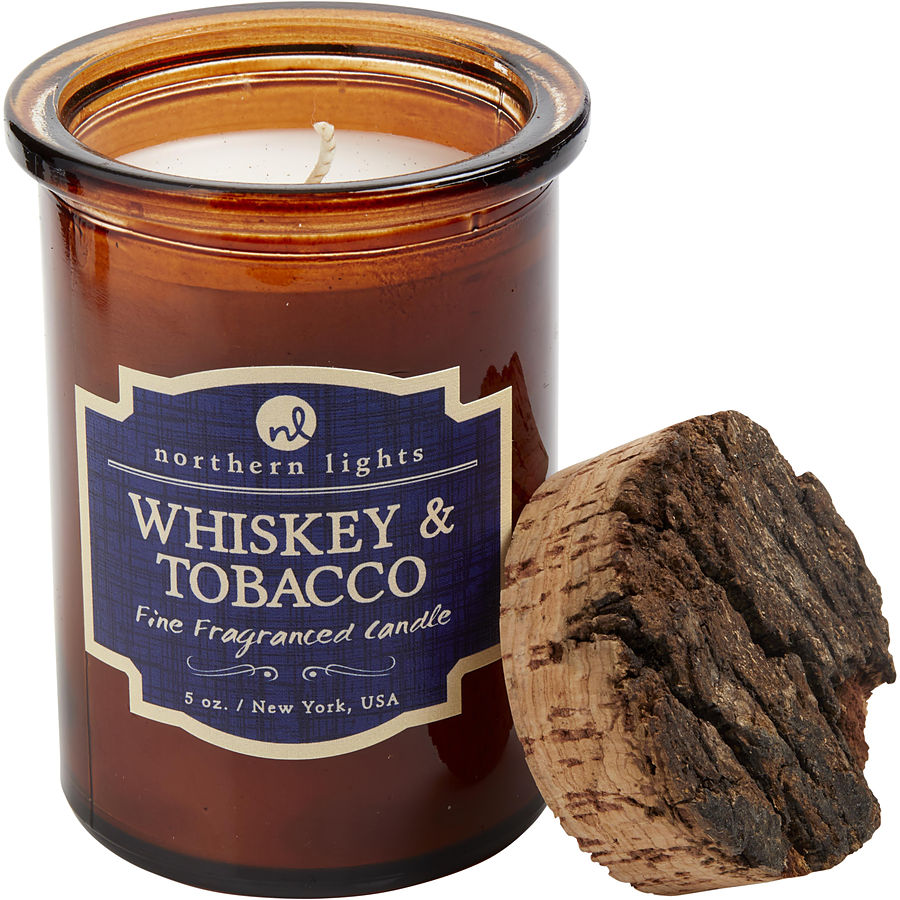 Whiskey And Tobacco Scented - Spirit Jar Candle 5 oz Burns 35 Hours