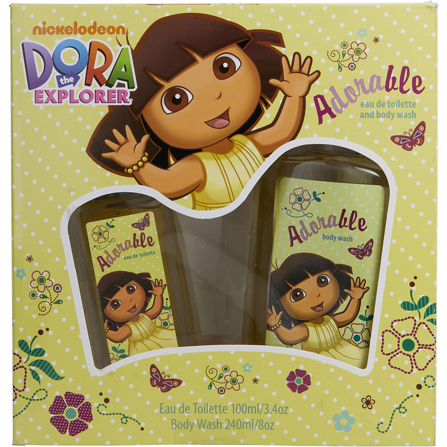 Dora The Explorer - Adorable Eau De Toilette Spray 3.4 oz And Body Wash 8 oz