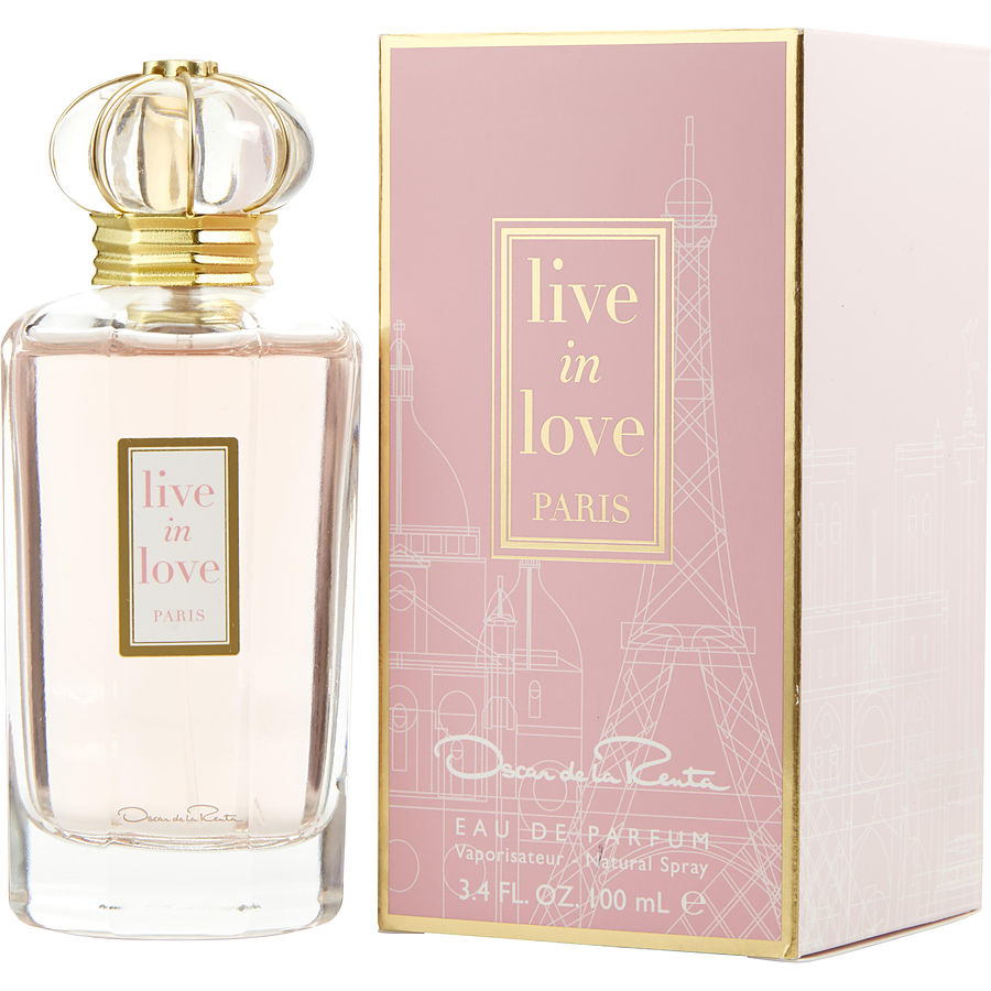 Oscar De La Renta Live In Love Paris - Eau De Parfum Spray 3.4 oz
