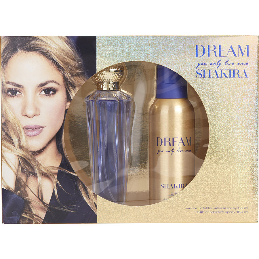 Shakira Dream - Eau De Toilette Spray 2.7 oz And Deodorant Spray 5 oz