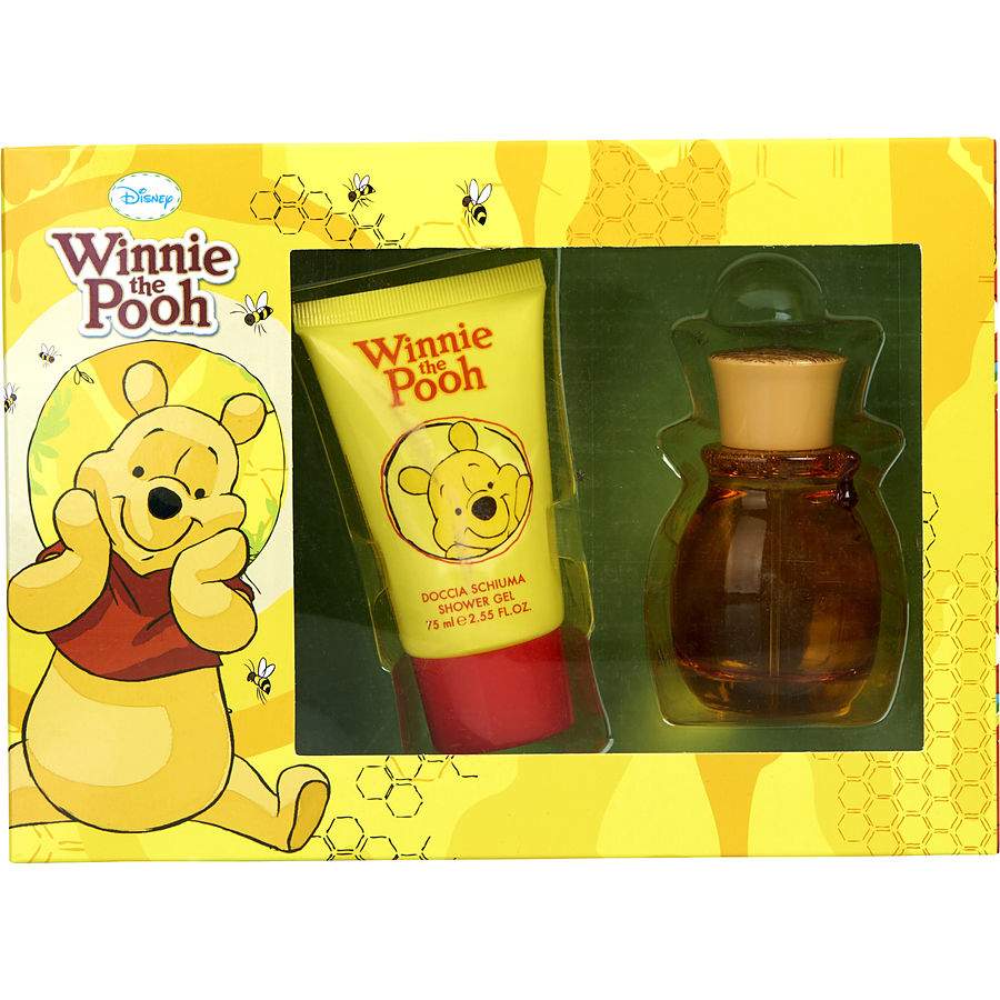 Winnie The Pooh - Set Fragrance Alcohol Free Spray 1.7 oz And Shower Gel 2.5 oz