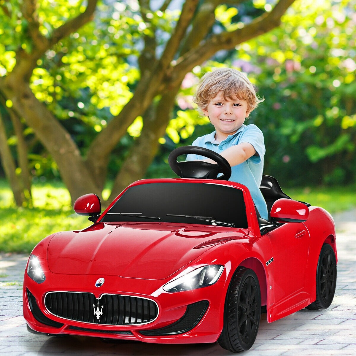 Maserati 12 V Licensed Electric Kids Riding Car