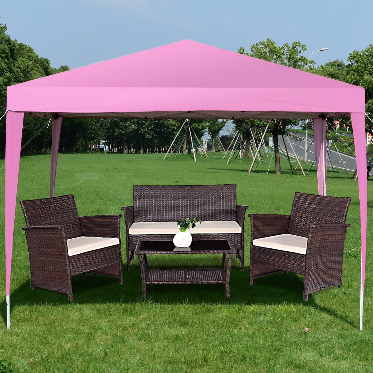 Outdoor Foldable Portable Shelter Gazebo Canopy Tent