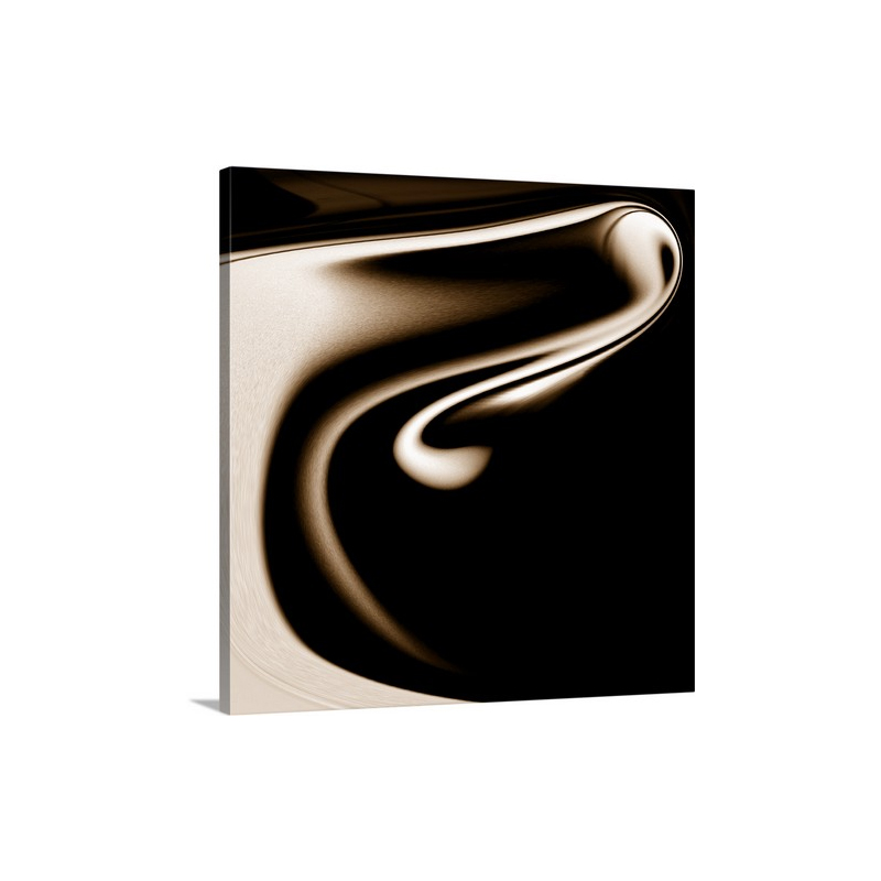 Abstract image in black and white Wall Art - Canvas - Gallery Wrap