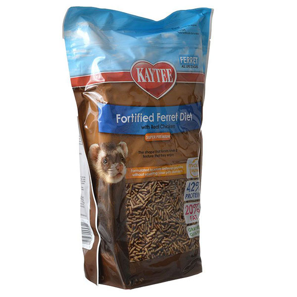 Kaytee Fortified Ferret Diet with Real Chicken - 4 lbs