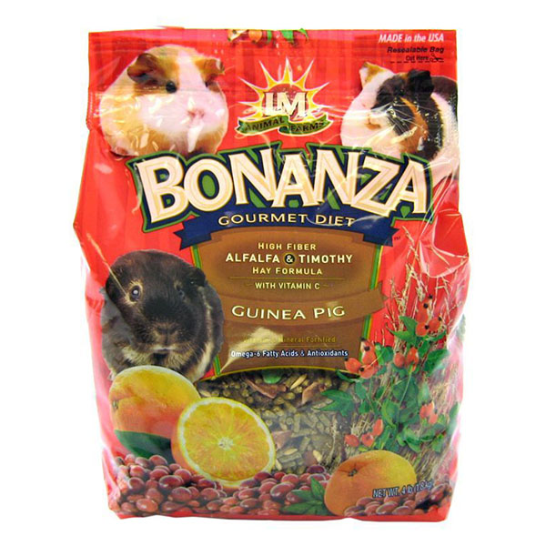 LM Animal Farms Bonanza Guinea Pig Gourmet Diet - 4 lbs