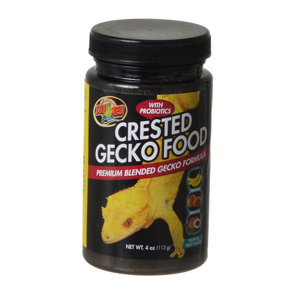 Zoo Med Crested Gecko Food - Tropical Fruit Flavor - 4 oz - 113 g