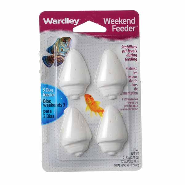 Wardley Weekend Feeder - 4 Pack - 3 Days Each - 5 Pieces