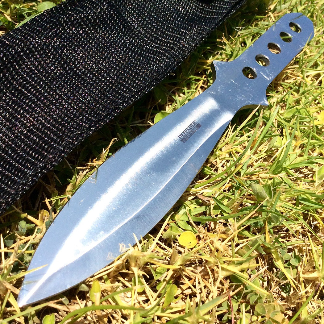 9 in. Throwing Knife with Sheath