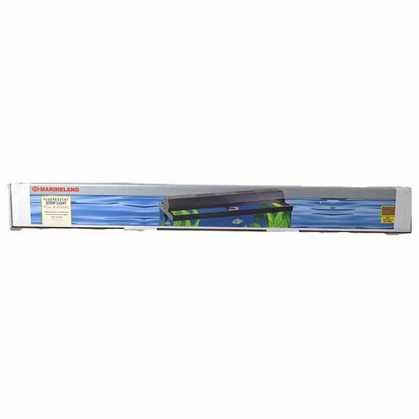 Marin eland Fluorescent Perfect-A-Strip Light - Black - 48 in. Fixture with 48 in. Long Bulb - 110 Gallons
