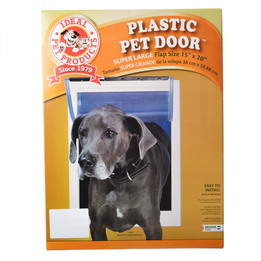 Perfect Pet Plastic Pet Door - Super Large - 15W x 20H
