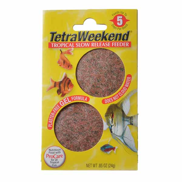 Tetra Tetra Weekend Tropical Slow Release Feeder - 5 Day Feeder - 5 Pieces