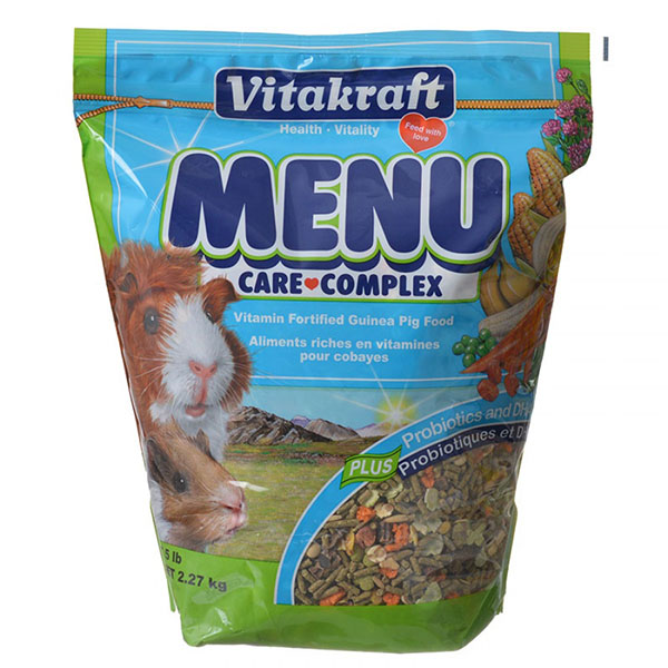 Vitakraft Menu Care Complex Guinea Pig Food - 5 lbs