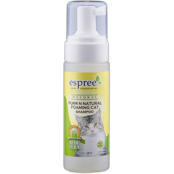 Espree Purr N Natural Foaming Cat Shampoo - 5 oz - 2 Pieces
