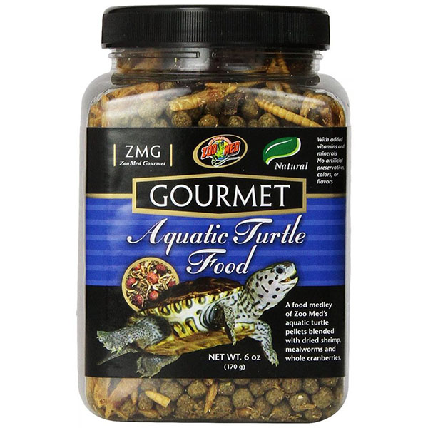 Zoo Med Gourmet Aquatic Turtle Food - 6 oz - 2 Pieces