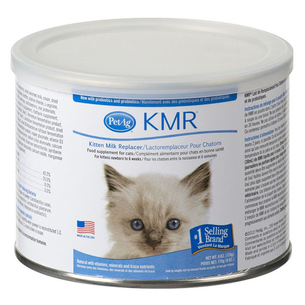 Pet Ag KMR Powder Kitten Milk Re placer - 6 oz