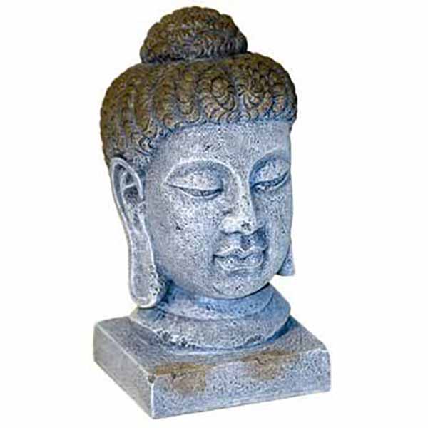 Blue Ribbon Oriental Buddha Head - 6 in. Tall