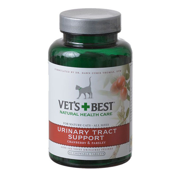 Vets Best Urinary Tract Support for Cats - 60 Tablets - 2 Pieces