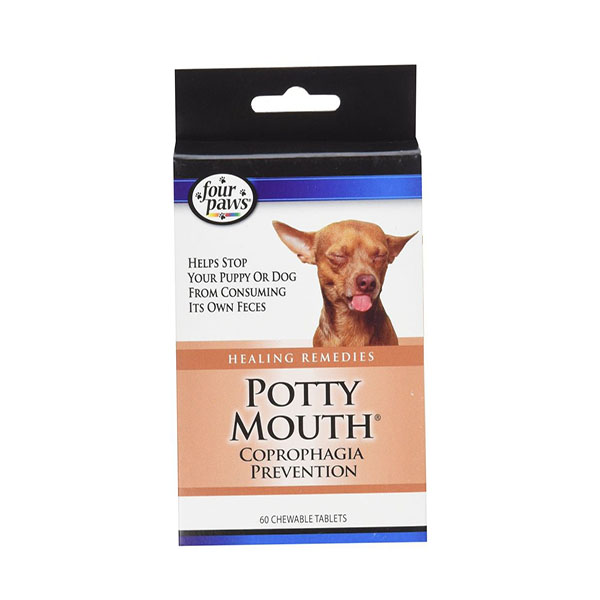 Four Paws Potty Mouth - Coprophagia Treatment - 60 Tabs - 2 Pieces