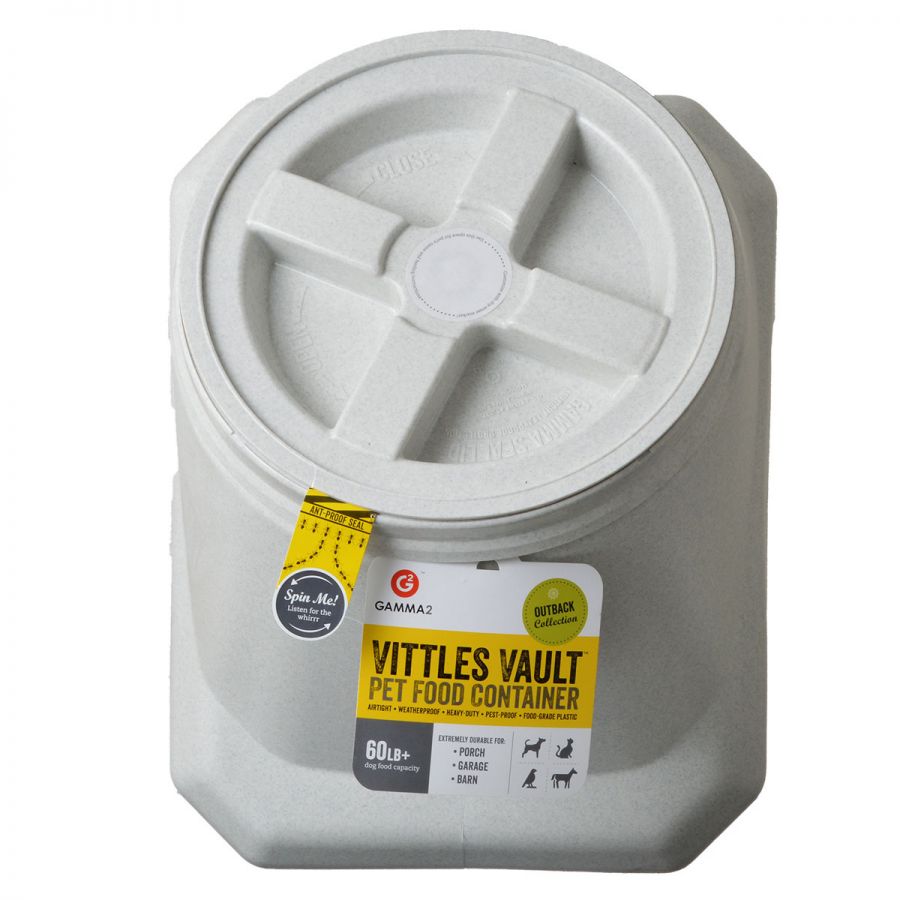 Vittles Vault Airtight Pet Food Container - Stackable - 60 lb Capacity