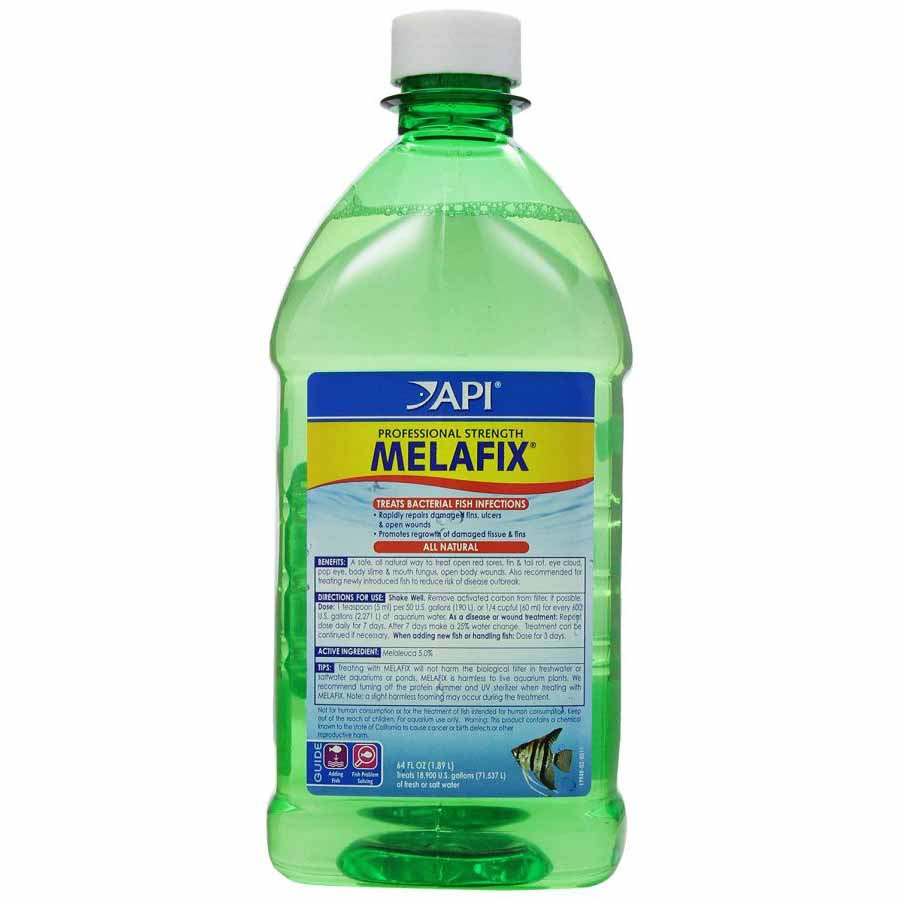 API MelaFix Antibacterial Fish Remedy - 64 oz Bottle - Treats 18,900 Gallons