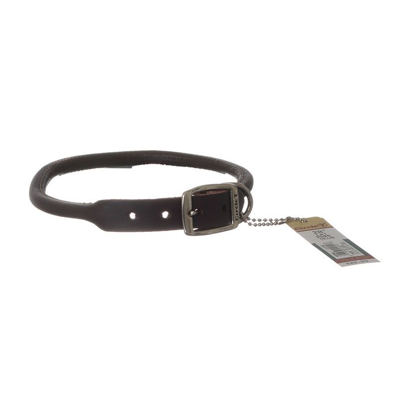 Circle T Latigo Leather Round Collar - 20 Long x 3 4 Wide